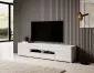 Szafka RTV TOLEDO 2D4S 208 biała połysk HELVETIA | MIRAT. w stylu GLAMOUR kolekcja