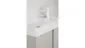 Umywalka meblowa UNIQ 50 cm Solid Surface biała mat bez otworu | MIRAT