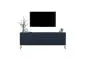Szafka RTV TAL 150 granatowa mat MEBLE LINDNER | MIRAT. w stylu GLAMOUR, LOFT kolekcja TAL