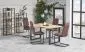 Stół VENOM 135(185)x90 dąb wotan | MIRAT. w stylu LOFT kolekcja