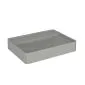 Umywalka meblowa kwarcowa VIBE 60 cm beton mat bez otworu | MIRAT