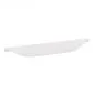 Uchwyt meblowy krawędziowy WAVE biały | MIRAT
