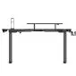 Biurko gamingowe WINGER czarne ULTRADESK | MIRAT.