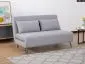Sofa rozkładana z funkcją spania ZENIA szara bez podłokietników | MIRAT. w stylu kolekcja