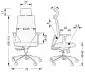 Fotel biurowy ZN-805-C beżowy ergonomiczny do biurka | MIRAT.