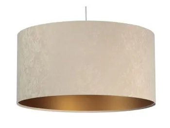 Lampa wisząca HOME 50 beżowa/złota