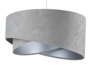 Lampa wisząca GEMSTONE szara/srebrna