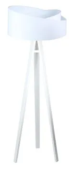 Lampa stojąca GEMSTONE biała