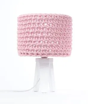Lampa stołowa COTTON WOOD różowa