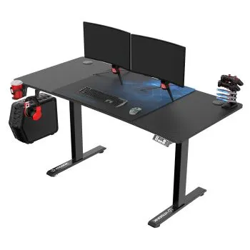 Biurko gamingowe LEVEL V2 niebieskie