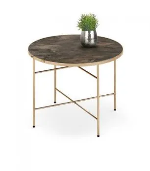 Ława ISABELLE 60x60 ciemny marmur