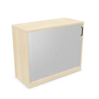 Szafka biurowa żaluzjowa EASY SPACE CABINET HRT 2-OH 100cm akacjowa zamykana