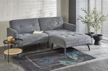 Sofa rozkładana CORNELIUS szara