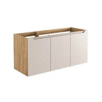 Szafka pod umywalkę LUXOR BEIGE 82-120-3D 120cm dąb olejowany/beżowa
