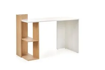 Biurko FINO dąb złoty/biały