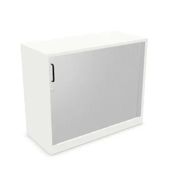 Szafka biurowa żaluzjowa EASY SPACE CABINET HRT 2-OH 100cm biała zamykana