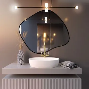 Lustro łazienkowe RUBINO III 100 z oświetleniem LED