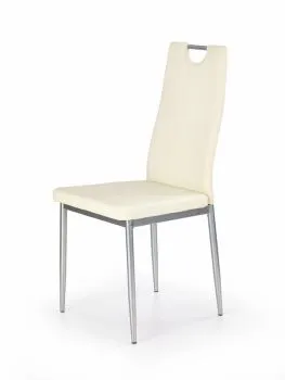 Krzesło tapicerowane K202 kremowe