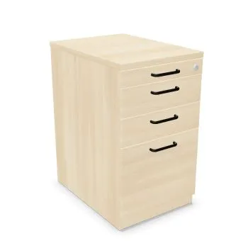 Kontenerek biurowy EASY SPACE 3D PB 43cm akacjowy 