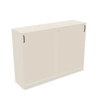 Szafka biurowa przesuwna EASY SPACE CABINET S 3-OH 160cm kaszmirowa zamykana
