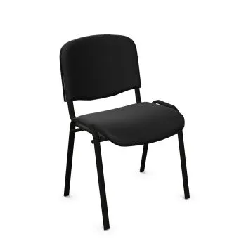 Krzesło biurowe ISO black EF002 ciemno szare