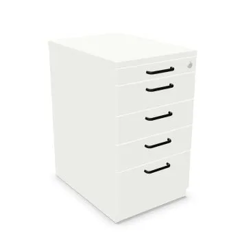 Kontenerek biurowy EASY SPACE 4D PB 43cm biały