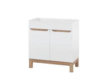 Szafka pod umywalkę BALI 821 80 cm biała