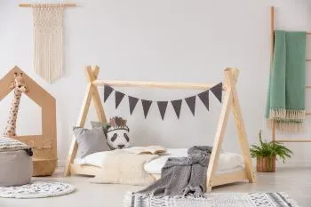 Łóżko dziecięce MILA TP 90x200 sosna