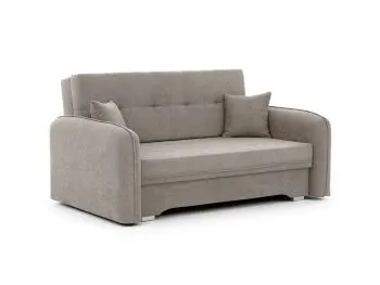 Sofa rozkładana z funkcją spania LAINE beżowa