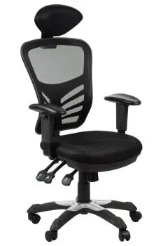 Fotel biurowy HG-0001H czarny