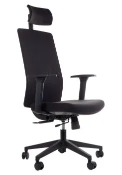 Fotel biurowy ZN-807-B czarny