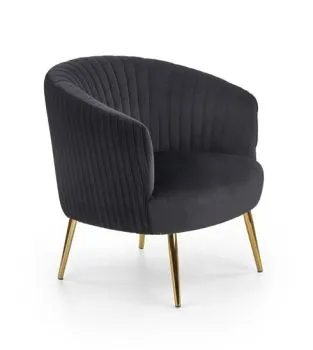 Fotel CROWN czarny