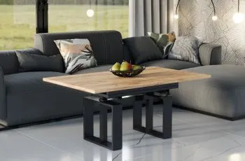 Ława rozkładana podnoszona EMPOLI 110(170)x65 dąb złoty craft
