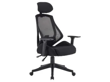 Fotel ergonomiczny Q-406 M czarny