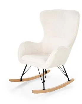 Fotel bujany LIBERTO 2 kremowy