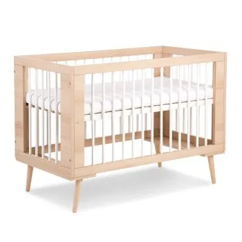 Łóżeczko dziecięce SOFIE 120x60 buk/białe
