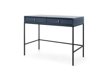 Biurko ALANI 104x50 granatowe mat