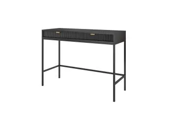Toaletka MILONA 104 cm czarna mat