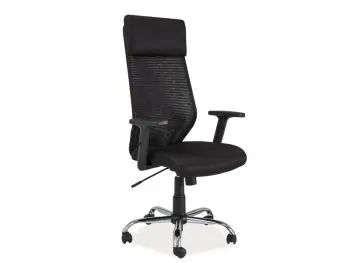 Fotel biurowy Q-211 czarny