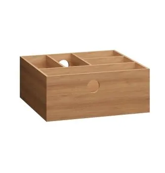 Organizer do szuflady 23x25 cm drewniany bukowy