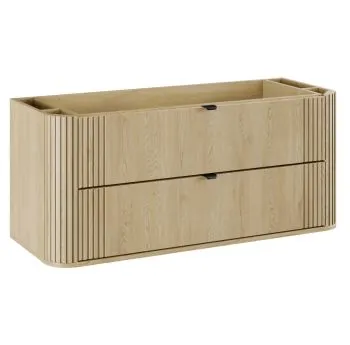 Szafka pod umywalkę OVALIA CREMONA 2S 120cm dąb cremona