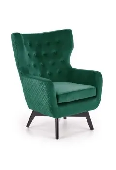 Fotel tapicerowany MARVEL VELVET zielony