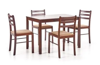 Zestaw NEW STARTER 2 stół + 4 krzesła wenge/espresso