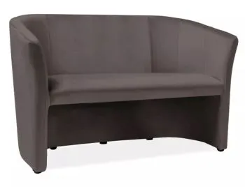 Sofa dwuosobowa TM-2 Velvet szary 