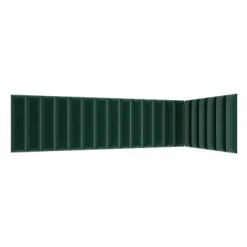 Zestaw 20 paneli tapicerowanych QUADRATTA 210x90x60 zielony