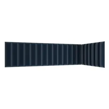 Zestaw 20 paneli tapicerowanych QUADRATTA 210x90x60 granatowy