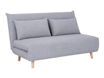 Sofa rozkładana z funkcją spania SPIKE II szara