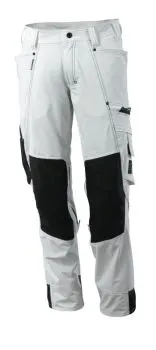 Spodnie robocze Mascot Advanced stretch białe 82/60
