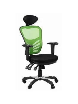 Fotel biurowy SPRINT zielony/czarny