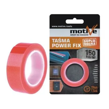 Taśma mocująca Power Fix 19mm/1,5m Motive